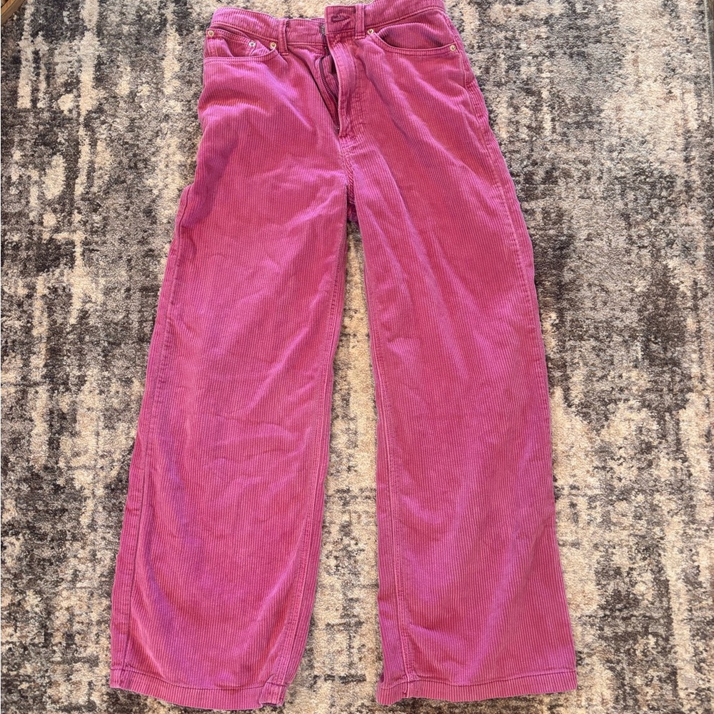 BDG pink Corduroy Pants